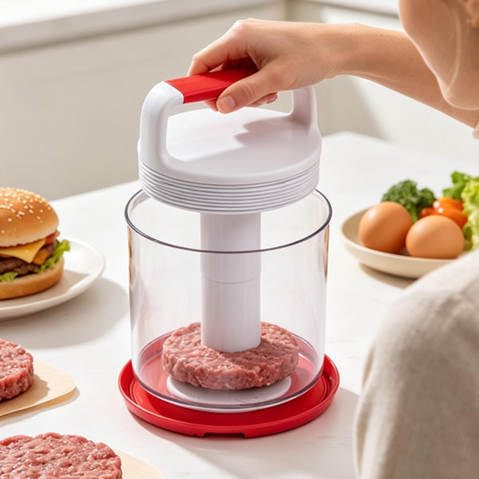 Meal Prep Template - Burger Press Patty Maker Non-Stick Hamburger