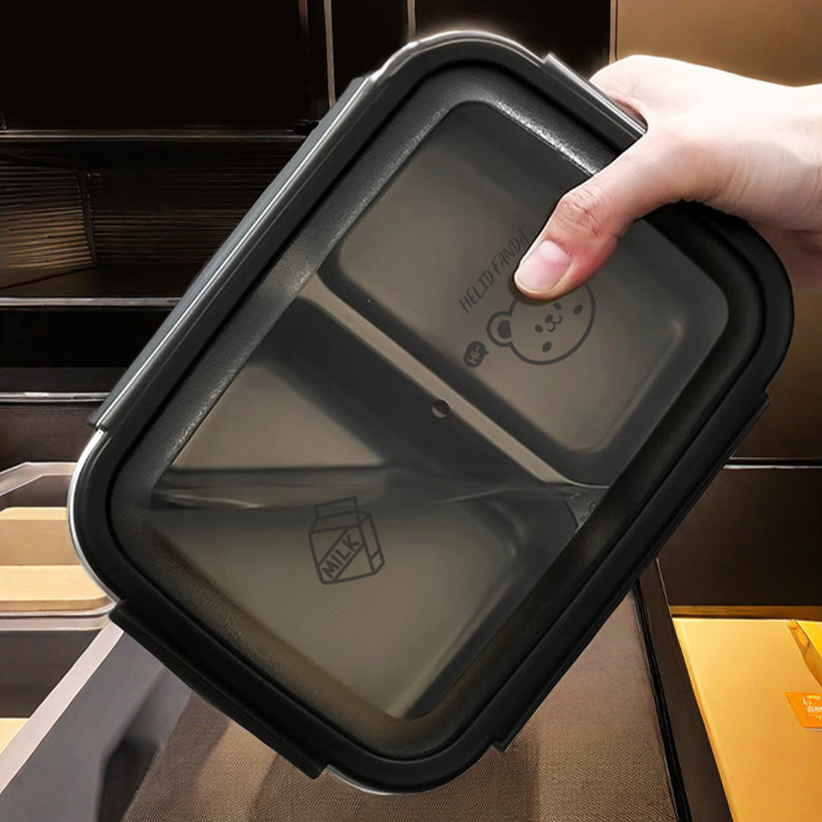 WORTHBUY 2/3 Grids 304 Stainle - Meal Prep Bowl recension och pris