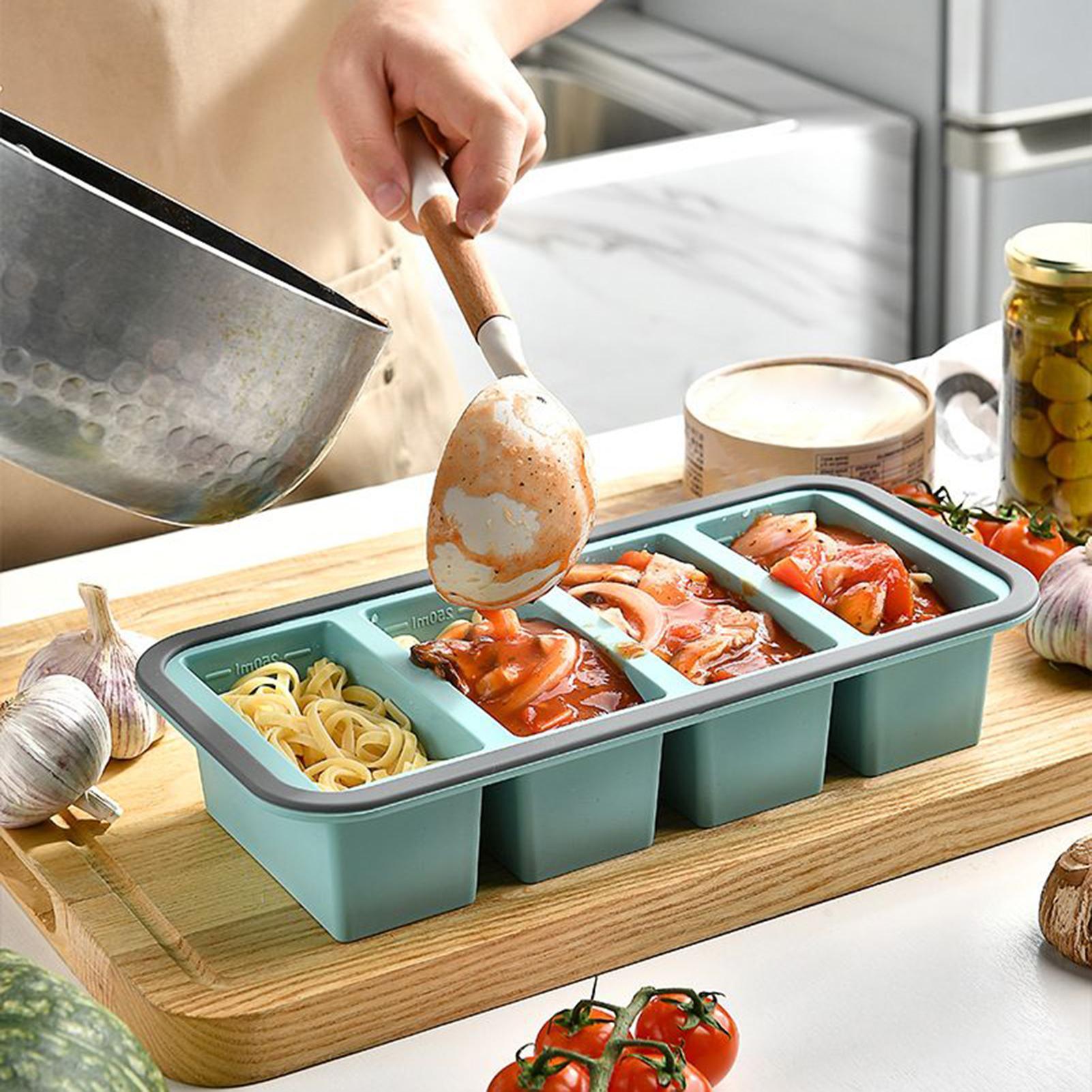 Silicone Freezer Molds Easy Re - Meal Prep Template recension och pris