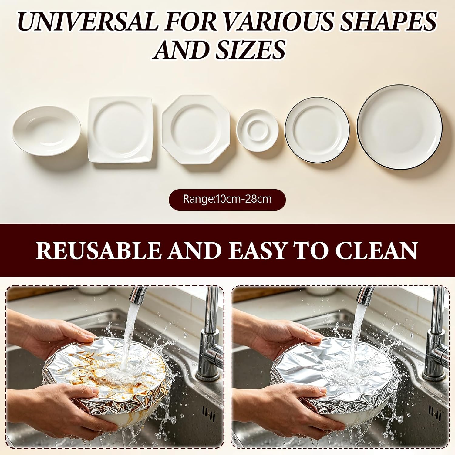 Reusable Aluminum Foil Food Co - Meal Prep Bowl recension och pris