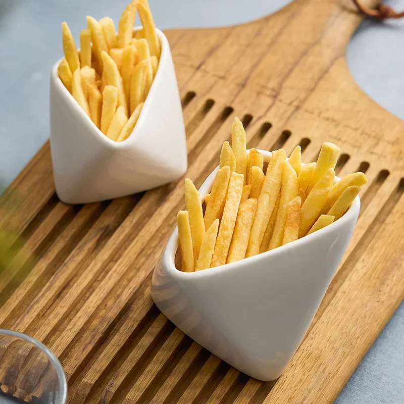 Three-dimensional folded Frenc - Sauce Dipping Cup recension och pris