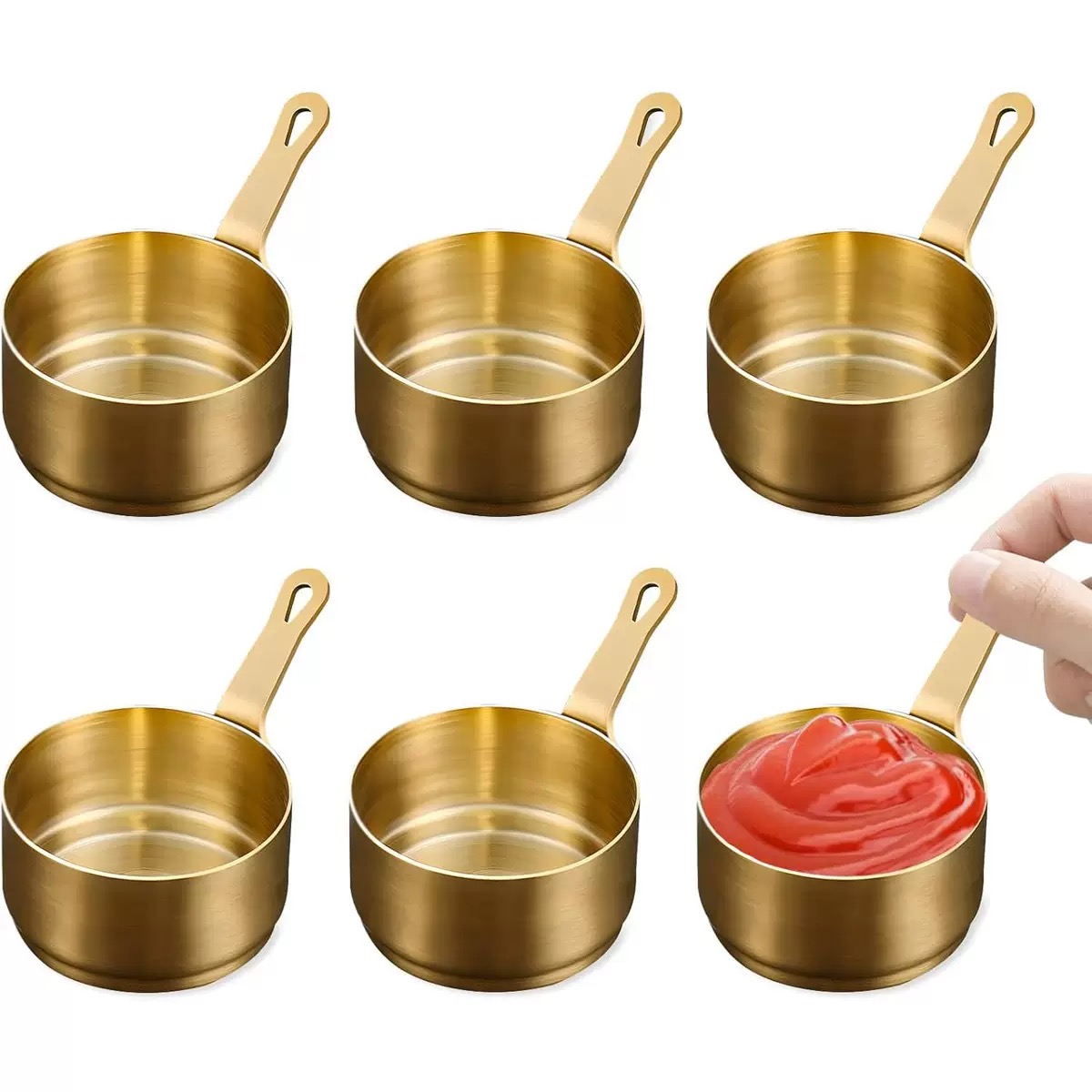 Mini Stainless Steel Sauce Cup - Sauce Dipping Cup recension och pris