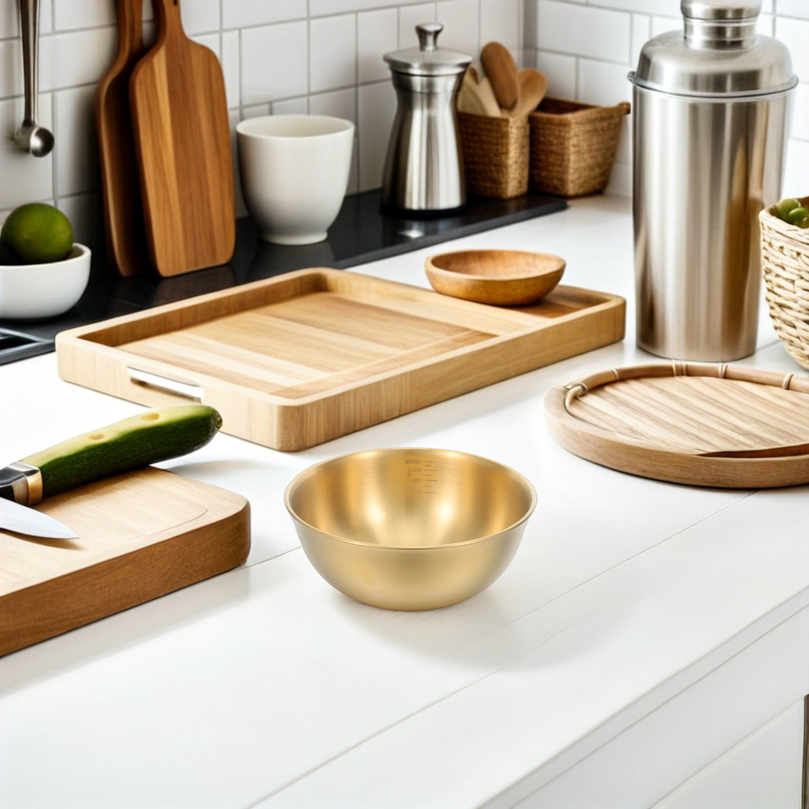 Stainless Steel Mixing Bowl wi - Meal Prep Bowl recension och pris