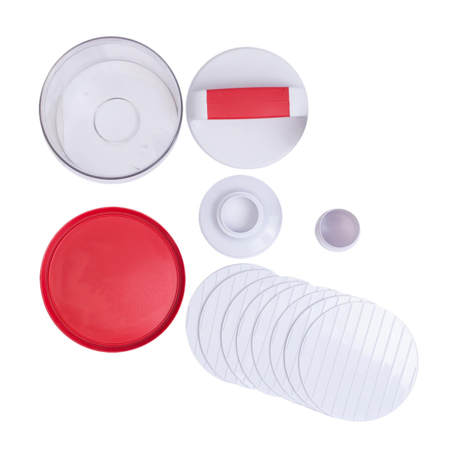 Burger Press Patty Maker Non-S - Meal Prep Template recension och pris
