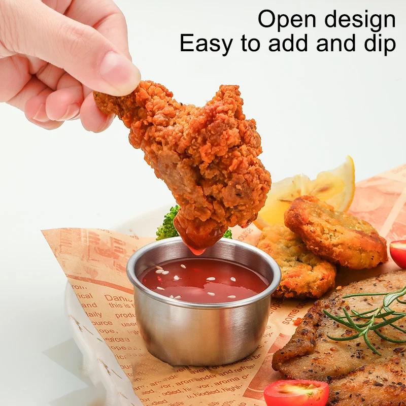 Sauce Dipping Bowl 304 Stainle - Sauce Dipping Cup recension och pris
