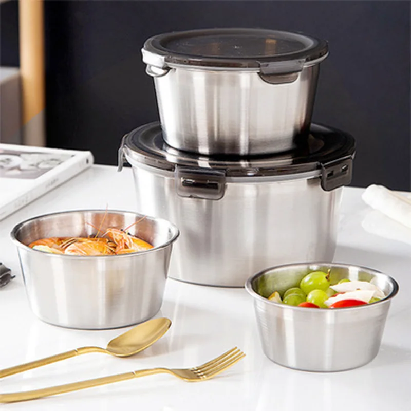304 Stainless Steel Bento Lunc - Meal Prep Bowl recension och pris