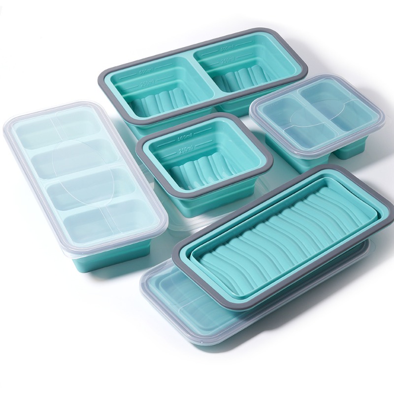 Freezer Tray with Lid 2 pcs Si - Meal Prep Template recension och pris