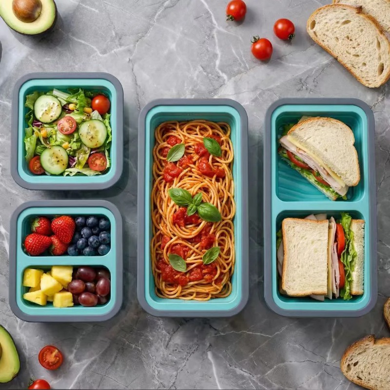 Freezer Tray with Lid 2 pcs Si - Meal Prep Template recension och pris
