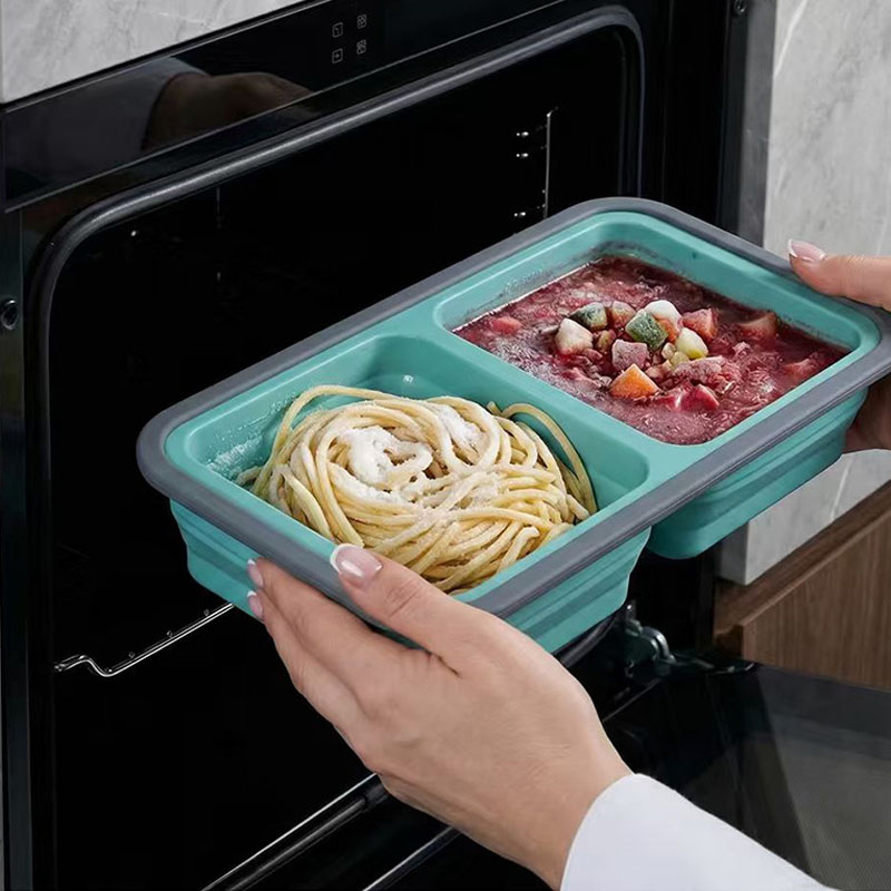 Freezer Tray with Lid 2 pcs Si - Meal Prep Template recension och pris