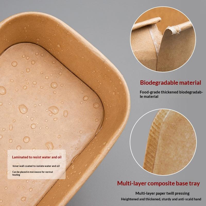 * 10PCS/Set Disposable Lunch B - Meal Prep Bowl recension och pris