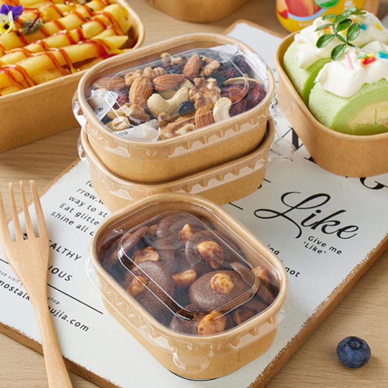 * 10PCS/Set Disposable Lunch B - Meal Prep Bowl recension och pris